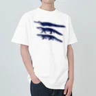 segasworksのワニワニワニさん（青） Heavyweight T-Shirt