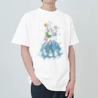 ふろしき文鳥のお店のめでたい胴上げ Heavyweight T-Shirt