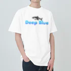 DeepBlueのホホジロザメ ヘビーウェイトTシャツ