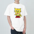 にゃんぴーのふつうのにゃんぴー ヘビーウェイトTシャツ