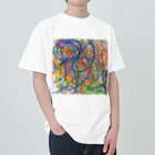 mihooooojiのはじめてのおえかき Heavyweight T-Shirt