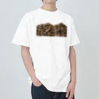 magnetic fieldのMagnetic Field （山） Heavyweight T-Shirt