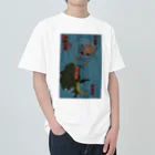 ツバメノスの浮世絵風古生物　デボン紀の乱 Heavyweight T-Shirt