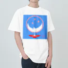 🌒夢OON MOON🌕　☆夢のお店🌒の昼間の月　ホワイトムーン　お月さまのお花見 Heavyweight T-Shirt