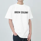 brew_colony　公式オンラインショップのBREW COLONY ロゴ　アイテム ヘビーウェイトTシャツ