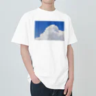 saru_pontaのBLUESKY Heavyweight T-Shirt