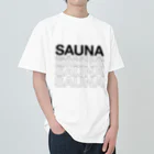 ととのいたい2人のミッドナイトサウナ「No.37」の[T2MS]No.37-Rise- SAUNA  サウナ Heavyweight T-Shirt