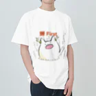 なぞネコの船の蝉First Heavyweight T-Shirt