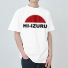 HI-IZURUのHI-IZURU（黒文字）ロゴマーク　Tシャツ ヘビーウェイトTシャツ