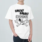 CHEEKY RABBITのサツマニアン01_CheekyRabbit_爆音炸裂 ヘビーウェイトTシャツ