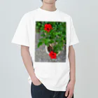 東綬のハイビスカスの花ペア Heavyweight T-Shirt