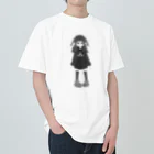 いゝんてふのローポリもの子 ヘビーウェイトTシャツ