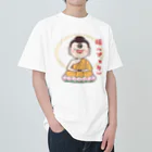 ブー太郎の養豚JAPANの開運、豚（ブッタ）Tシャツ ヘビーウェイトTシャツ