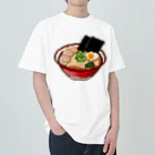 moguのラーメン【ドット】 ヘビーウェイトTシャツ