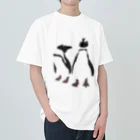 むつ さとしのペンギン ヘビーウェイトTシャツ