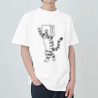 neconos Goodsのふくろねこ（ねこかもいぬかも） Heavyweight T-Shirt