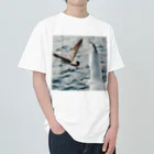 Dawn and DuskのSeagull Heavyweight T-Shirt