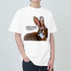 AngelRabbitsの野うさぎのほっぺを掘るうさぎ Heavyweight T-Shirt