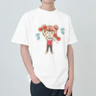 🌸桜餅　桜子🍺のダイエットさくら🌸 ヘビーウェイトTシャツ