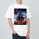 COMMA＋の『ウィジャ・シャーク 霊界サメ大戦』日本語ボツ版ジャケット Heavyweight T-Shirt