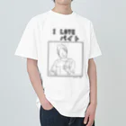 ©️みるのI LOVEバイトグッズ Heavyweight T-Shirt