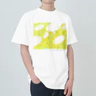 岡野大嗣の短歌をまとうのとけていくアイスを舌でなぞるとき時間は夏をゆっくりうごく Heavyweight T-Shirt