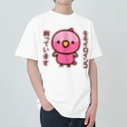 いんこ屋堂のモモイロインコ飼っています Heavyweight T-Shirt