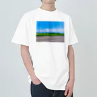 🌤️ｺﾖｽｰﾊﾟｰﾄﾞﾗｲ🌤️の田舎の風景 ヘビーウェイトTシャツ