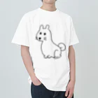 柴犬しばわんこhana873のお座りしてるわんこちゃん Heavyweight T-Shirt