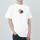 バナナ家のネコロビクス（ほんわか） Heavyweight T-Shirt