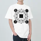 GYOUZA DESIGN INITIATIVEのあのさあ魔法陣（白） Heavyweight T-Shirt