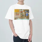 雪之丞ଳ⸒ ⸒の【くらげのくらー】おでん屋台と肉まん橋 Heavyweight T-Shirt