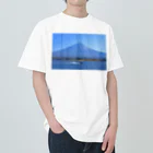 nokkccaの行楽日和 - The perfect day for boating - ヘビーウェイトTシャツ