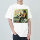 George_Usiのジョージ牛in the Arena Heavyweight T-Shirt