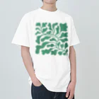 alpacanokyodaiのLeaf2  Heavyweight T-Shirt