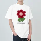 4_seasonのLITTLE FLOWER(RED) ヘビーウェイトTシャツ