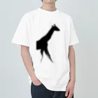 tomorebiのSunlight Giraffe ヘビーウェイトTシャツ
