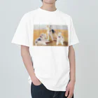 みるきち【ペットイラストアーティスト】の砂漠の番犬① ヘビーウェイトTシャツ