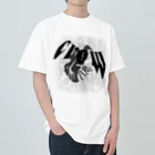 maccha47の八咫烏とCROW Heavyweight T-Shirt