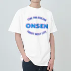 kg_shopのONSEN -Time for Healing- (カラー) ヘビーウェイトTシャツ