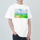 肉まん屋の肉まん風景画Ⅱ Heavyweight T-Shirt