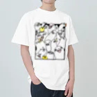 myrocksの騒ぐくちばし Heavyweight T-Shirt