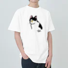 toru_utsunomiyaの猫のテン ヘビーウェイトTシャツ