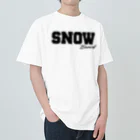 おもしろいTシャツ屋さんのSNOWBOARD　スノーボード ヘビーウェイトTシャツ