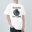 FossilFreakのアンモナイト　ウォンテッド ヘビーウェイトTシャツ