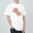 チョコミントのお花 Heavyweight T-Shirt