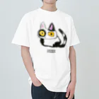 ちゃちゃちゃぶらざーずのぶちねこ ヘビーウェイトTシャツ