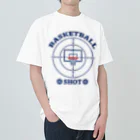 sports_tower スポーツタワーのバスケットボール・ターゲット・BASKETBALL・デザイン・グッズ・Tシャツ・イラスト・サークル・かっこいい・かわいい・男子・女子・有力・確実・有望・部活・チームT・バスケ ヘビーウェイトTシャツ