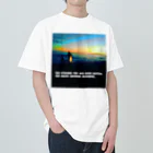 ㍿くまモンの烏帽子 Heavyweight T-Shirt