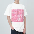 Laquamarmoの桃色の泡の世界へ、ふわりと誘われて Heavyweight T-Shirt